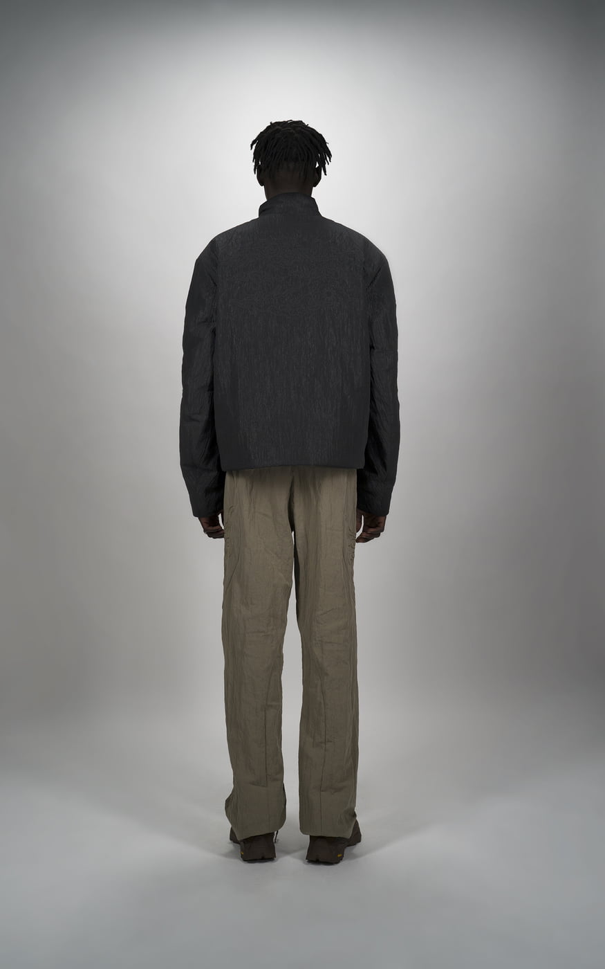 SAPPES Textured Fabric Pants | Artistic Design & Eco